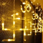 Swastik led decoration light