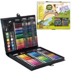 Painting Kit with Wooden Easel – 150 Pieces Art Set for Kids & Adults