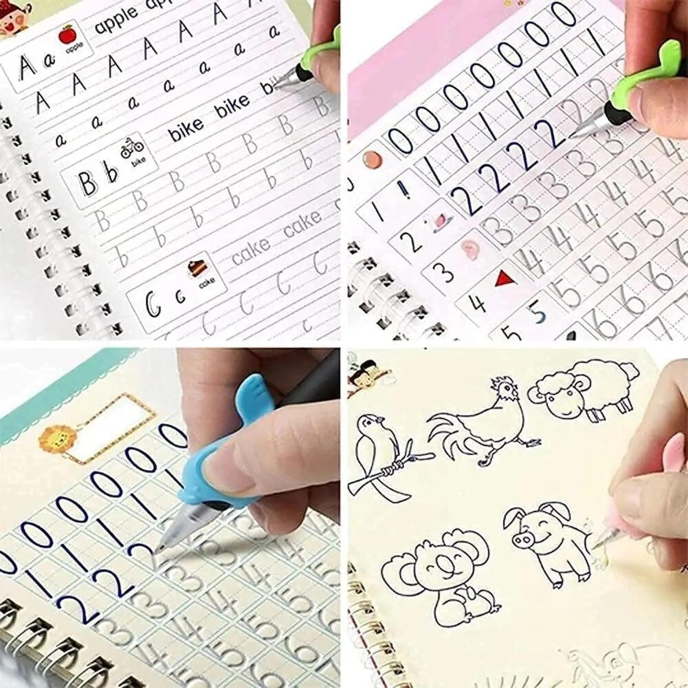 Magic Practice Copybook Set for Kids – Improvement Handwriting And Skills - Image 5