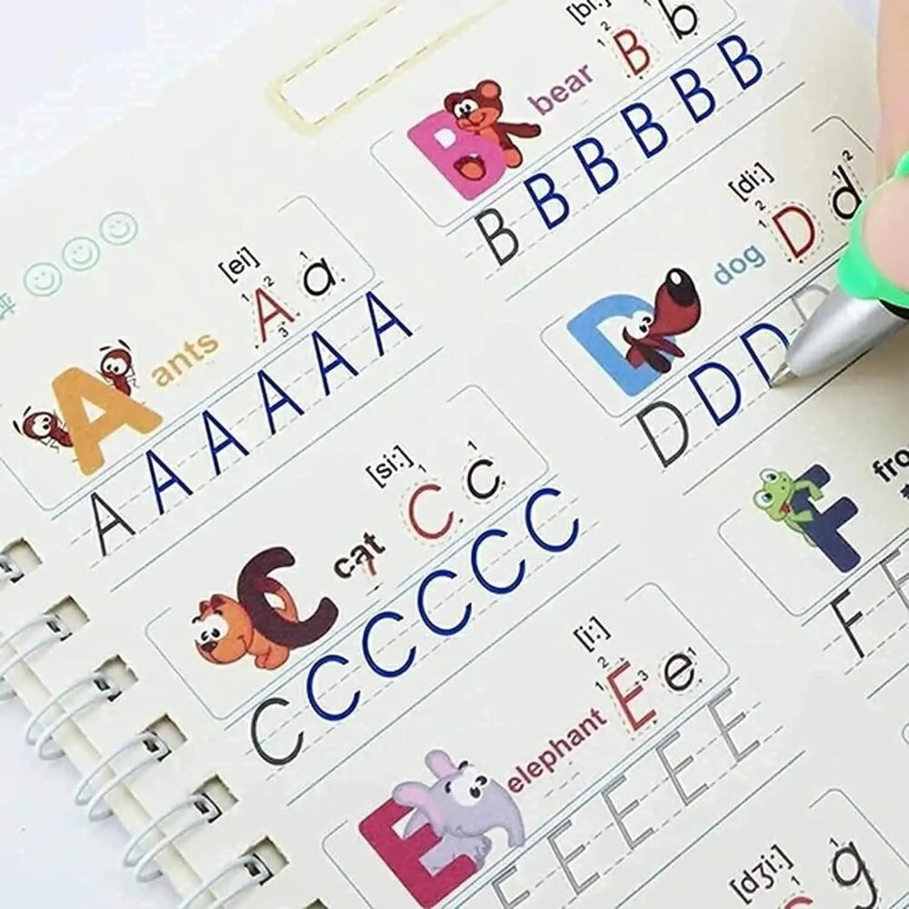 Magic Practice Copybook Set for Kids – Improvement Handwriting And Skills - Image 6