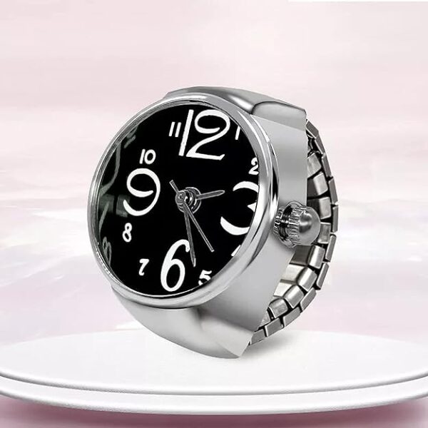 Creative Finger Ring Watch for Women and Men