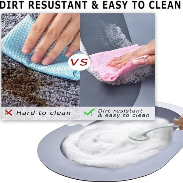 Super Absorbent Bathroom Mat – Quick Drying Non-Slip Floor Mat for Bathroom - Image 3